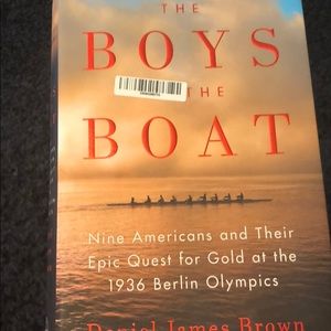 The boys on the boat hard cover book